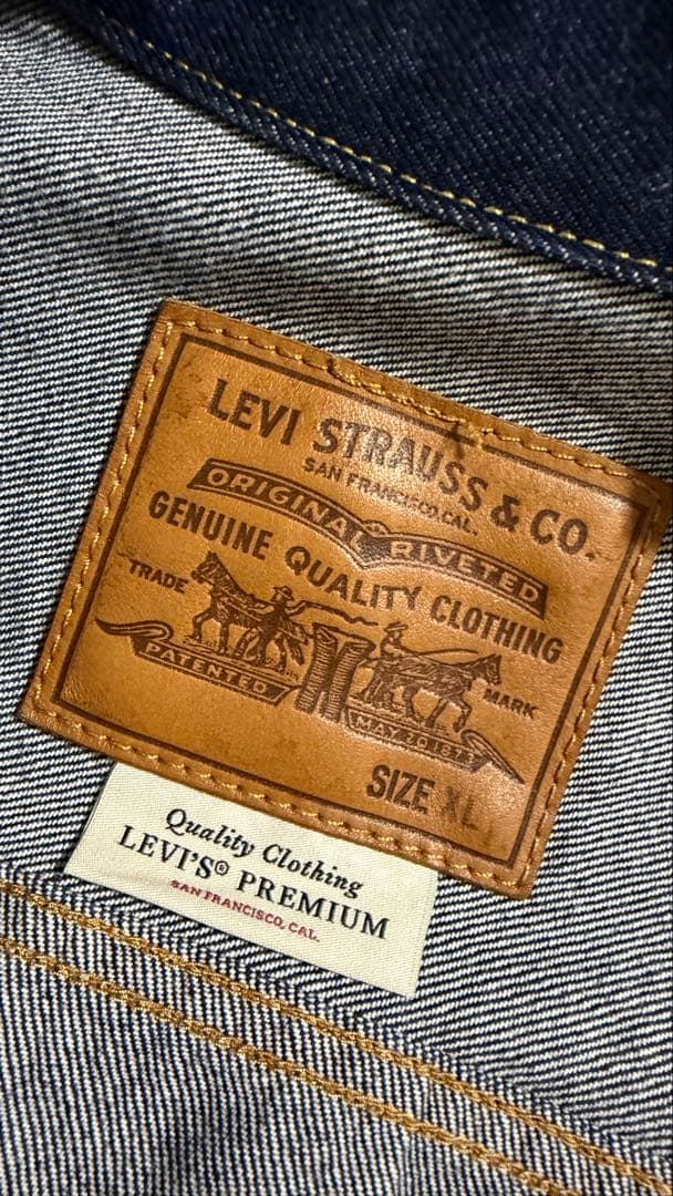 Levi's TYPE Ⅱ TRUCKER JACKET XL ワンウォッシュ済