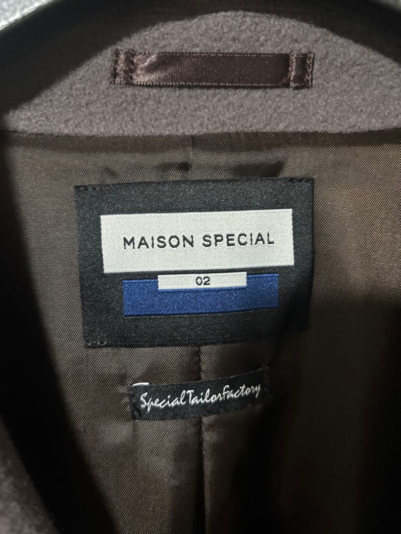 プライムオーバーメルトンダブルコート 【MAISON SPECIAL】