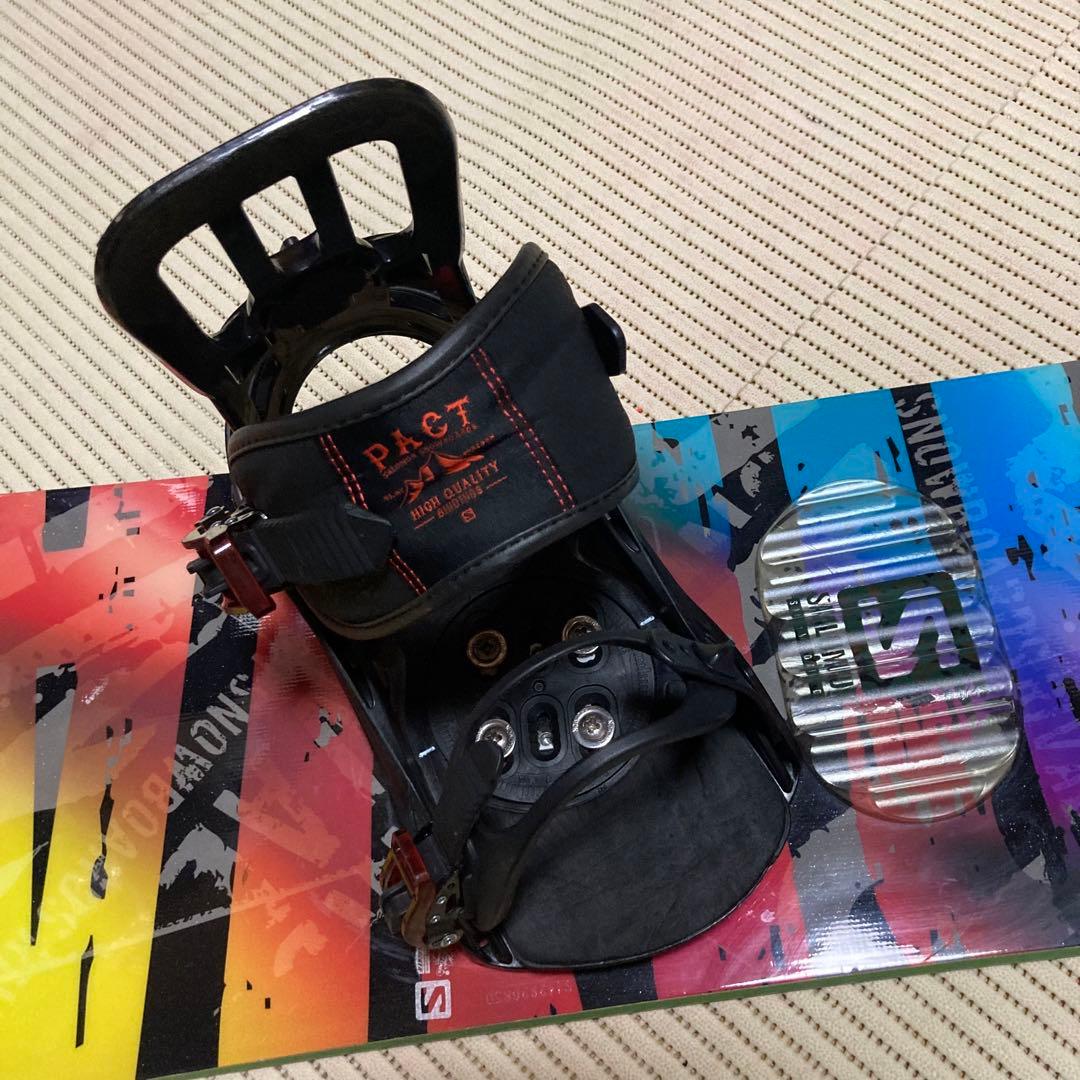 SALOMON SALOMON サロモン RIVAL 153cm ＆ PACT パクト Mサイズ