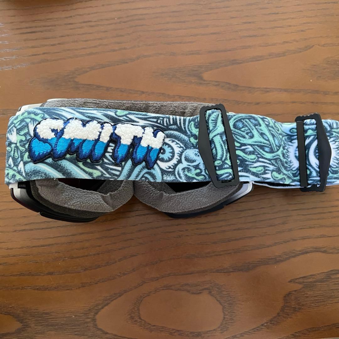 Smith スキー・スノーボードゴーグル グリーンミラー