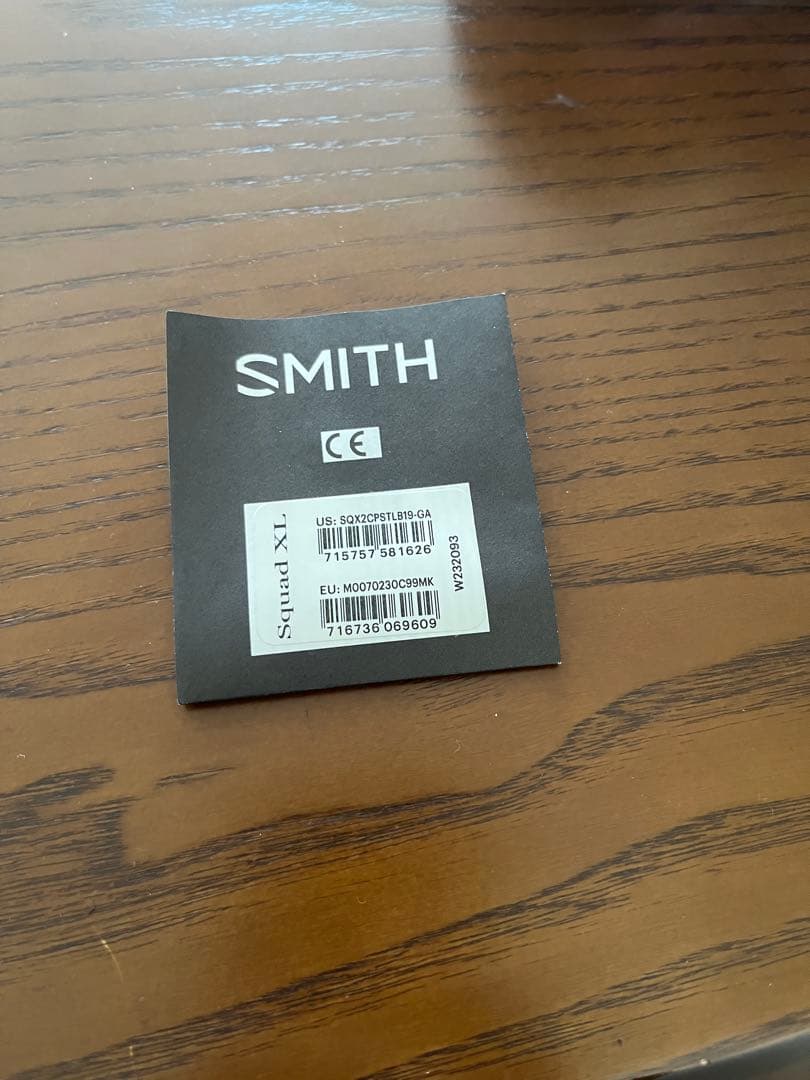 Smith スキー・スノーボードゴーグル グリーンミラー