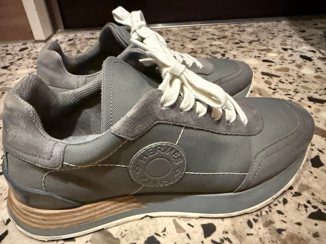 ※月末まで値下げ【美品】HERMES スニーカー レディース 37 エルメス