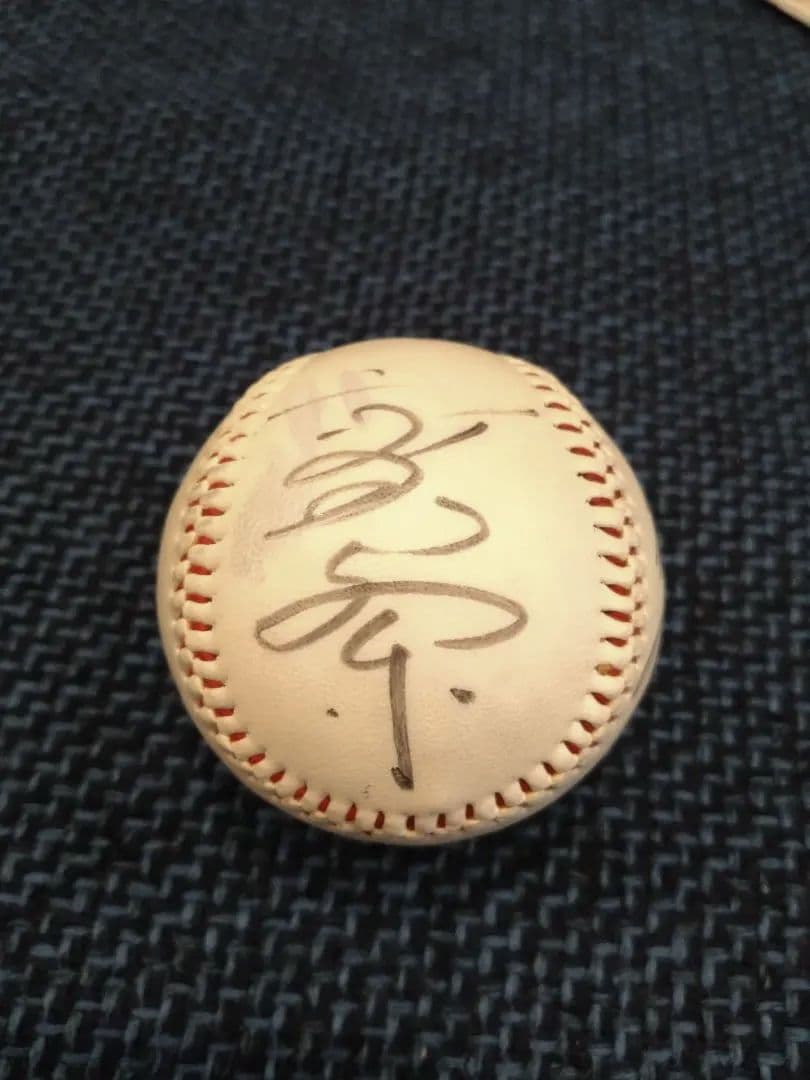 巨人軍　王貞治、高田繁、河埜、その他選手サイン入り野球ボール