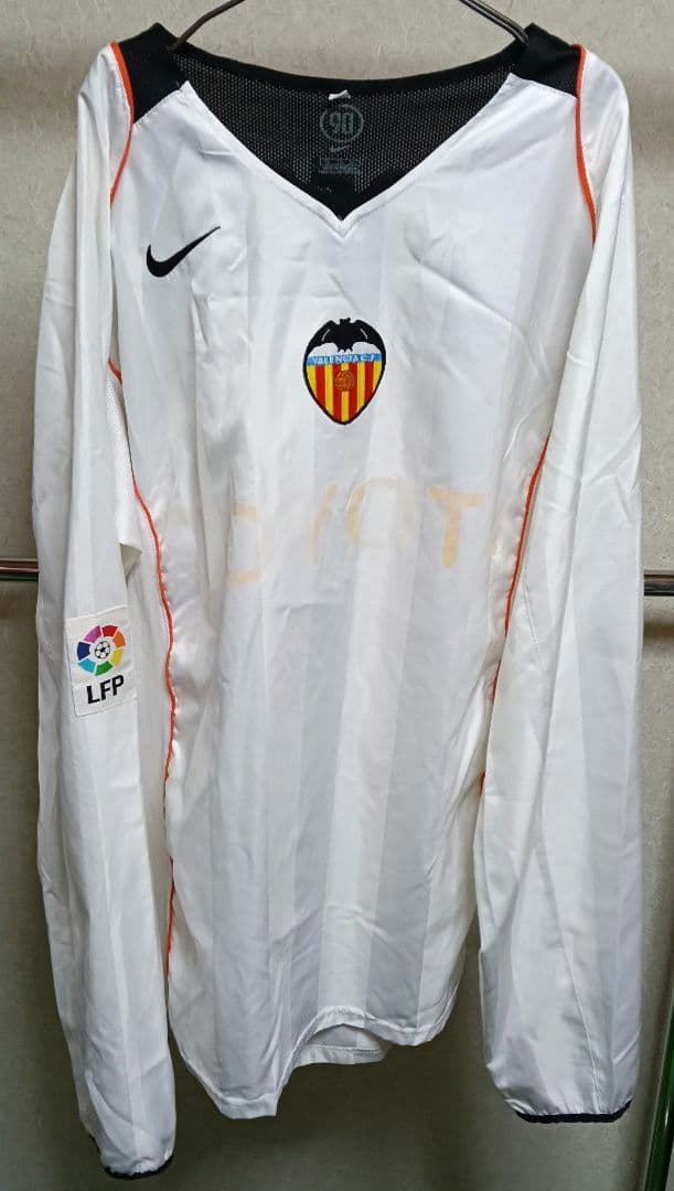 海外レプリカ品】 バレンシア ビセンテ 長袖ゲームシャツ XL