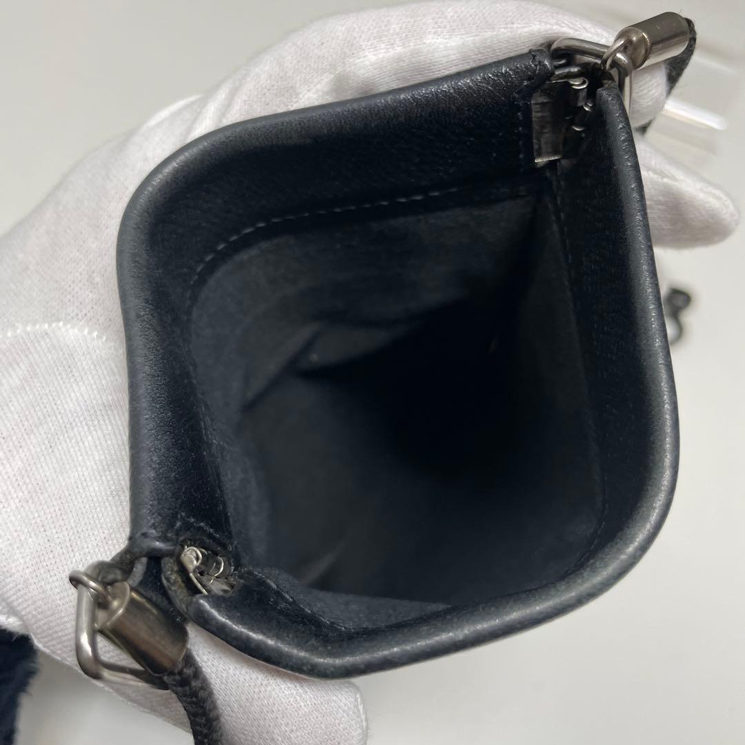 な*ず様 MAISON MARGIELA スマホショルダーバッグ サコッシュ　黒