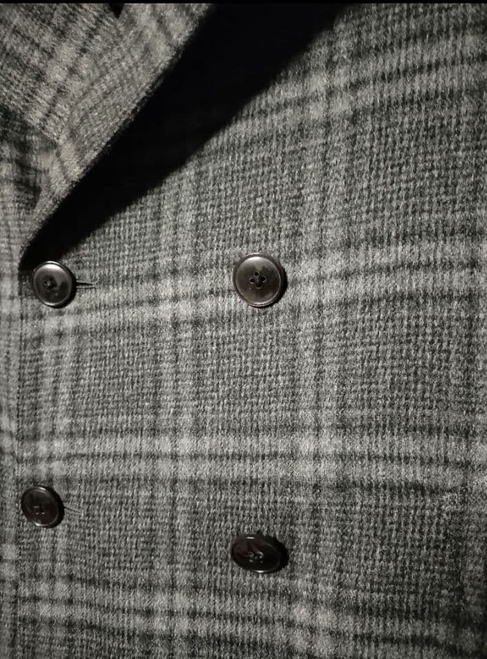 tomorrow land pilgrim グレンプレイド ベルテッドコート