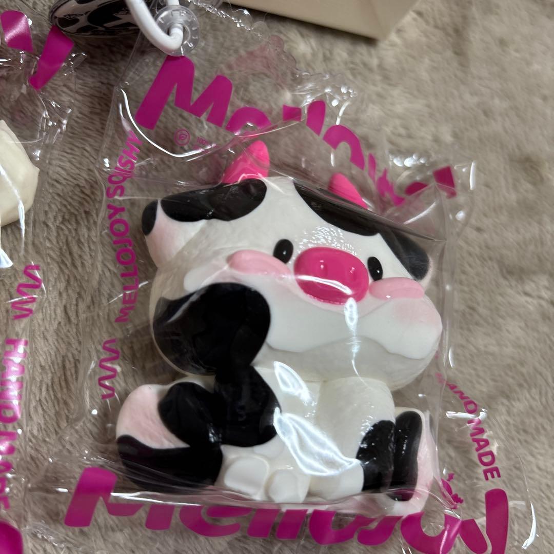 Mellojoy スクイーズ アニマルシリーズ クリームわん ゆきこ ぼーっと