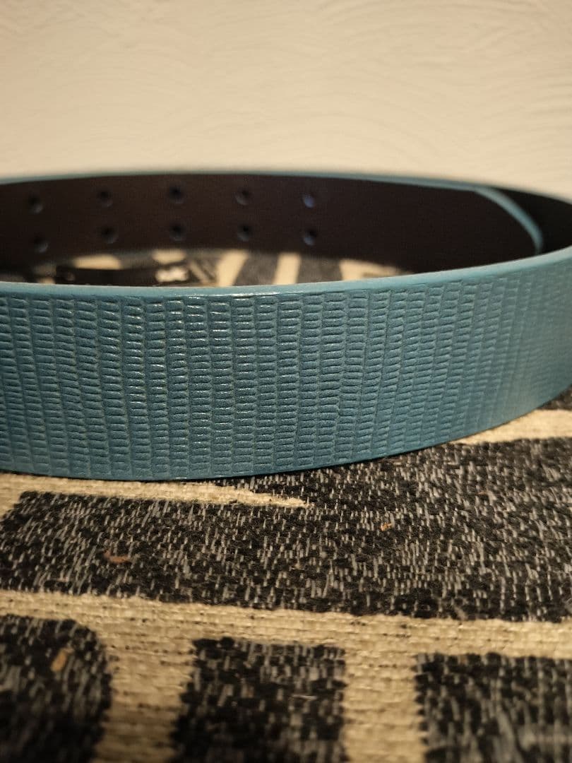 バーバリーブラックレーベル ベルト 水色