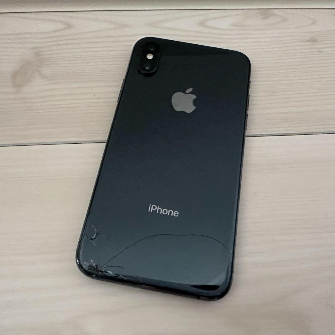 Apple iPhoneXS ブラック 256GB 背面割れ - winetouritalia.com