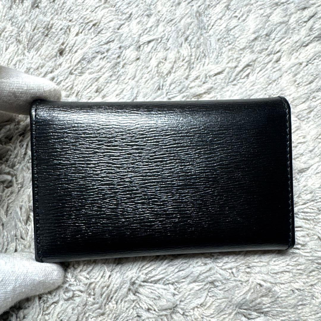 ほぼ未使用】GIVENCHY ジバンシー キーケース ブラック レザー - メルカリ