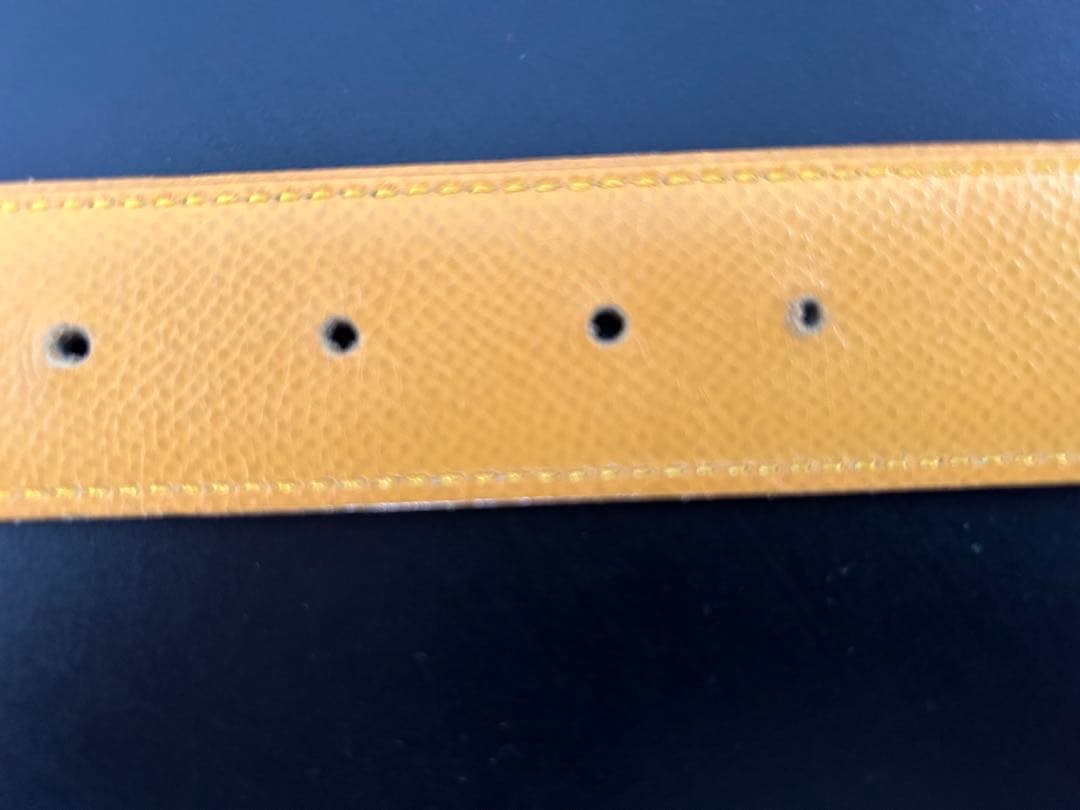 美品✨HERMES エルメス Hバックル リバーシブル 70 ベルト　ブラック