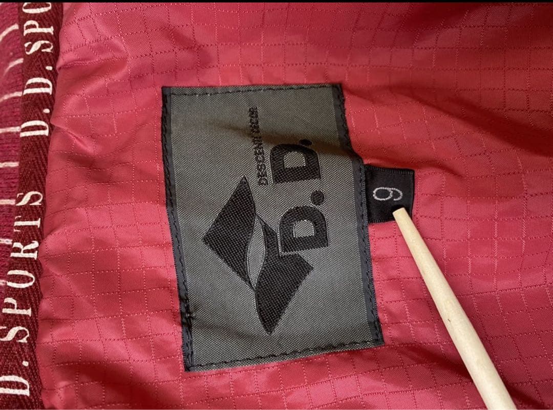 デサント　レディース　9号　Mサイズ　スノーウェア　上下セット　赤　スノボウェア