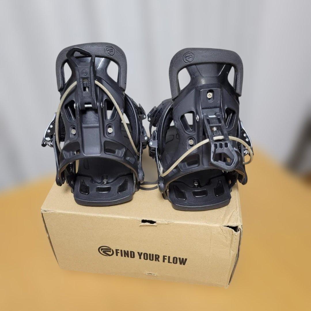 FLOW NX2 FUSION スノーボードビンディング Lサイズ ブラック