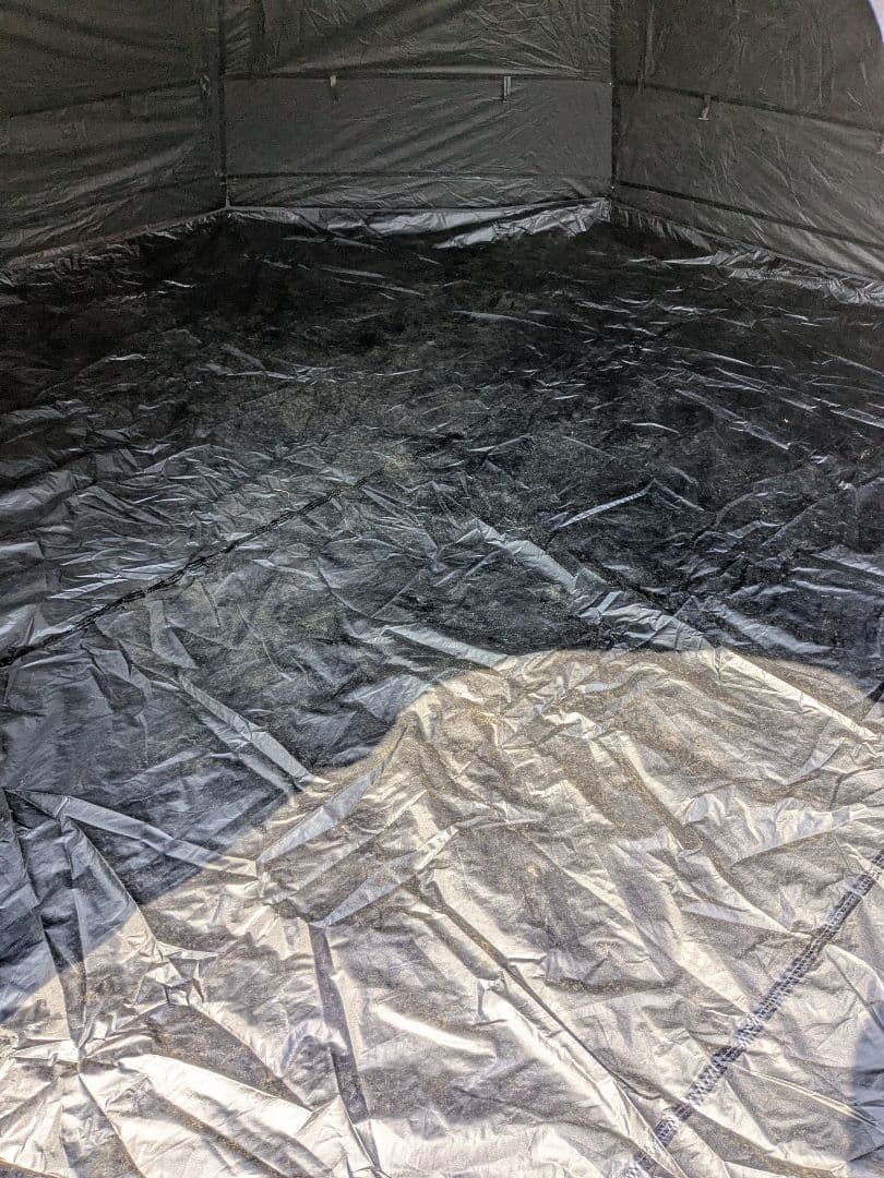 TOMOUNT　ブラックガムコーティング　シェルター　テント