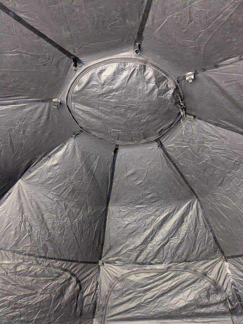 TOMOUNT　ブラックガムコーティング　シェルター　テント