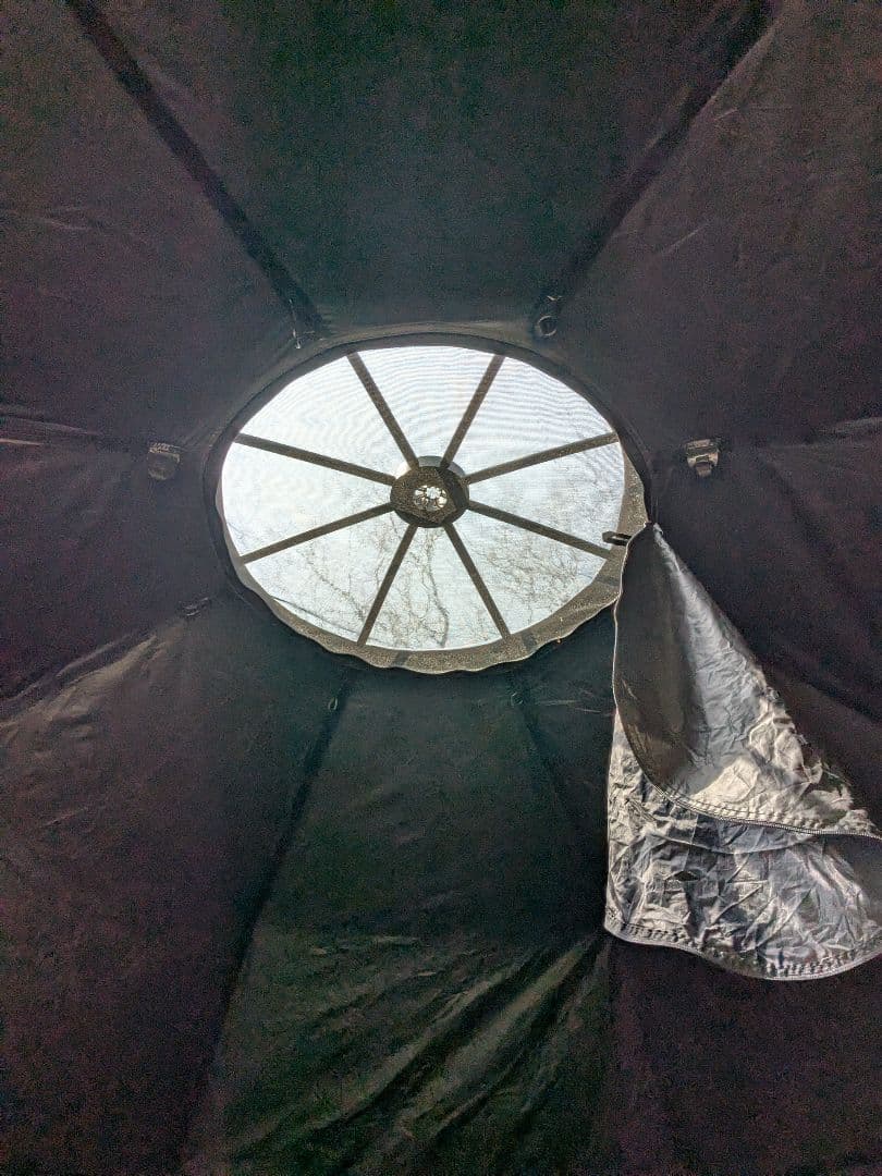 TOMOUNT　ブラックガムコーティング　シェルター　テント