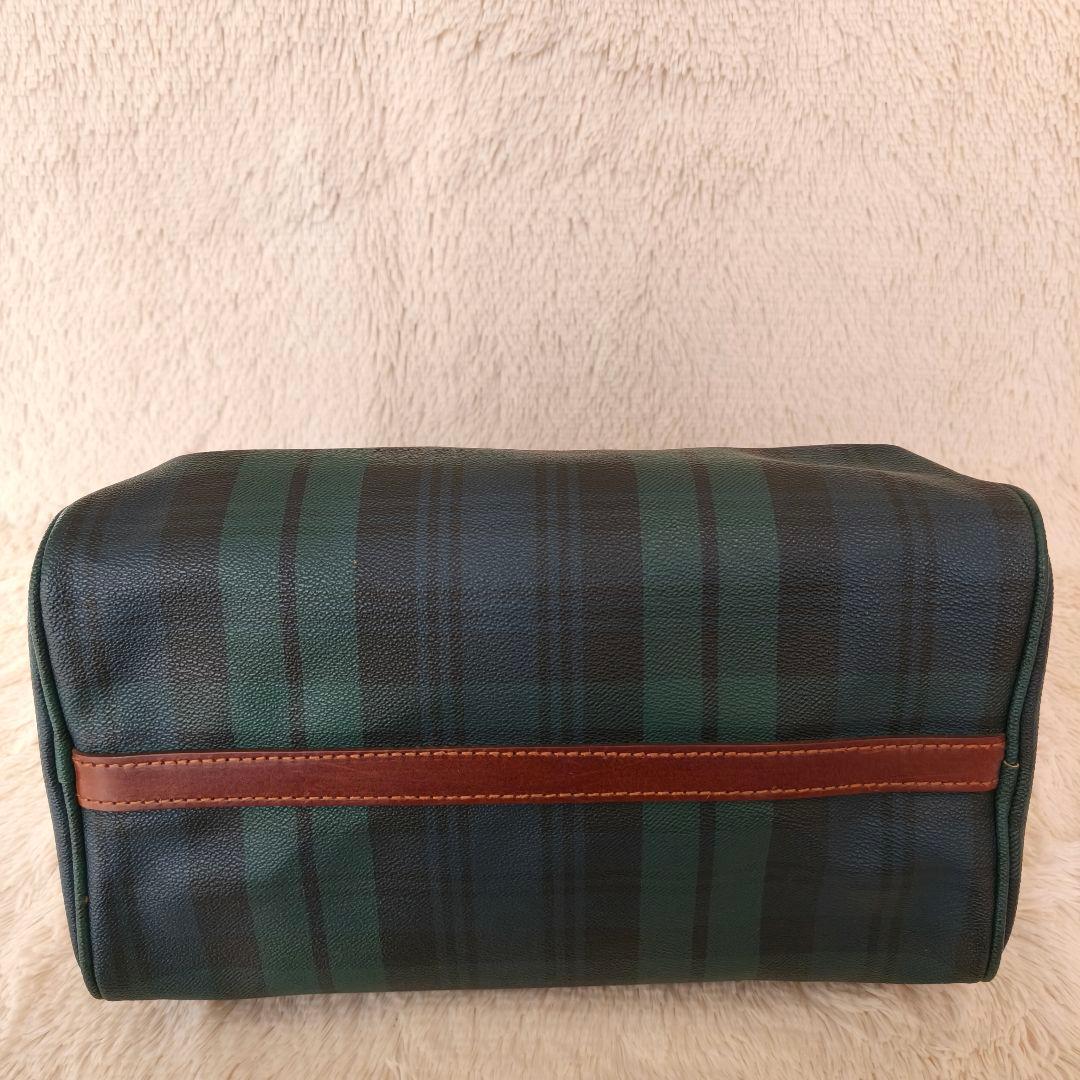 【美人】ポロラルフローレン・ボストンバッグ・チェック柄・ヴィンテージ