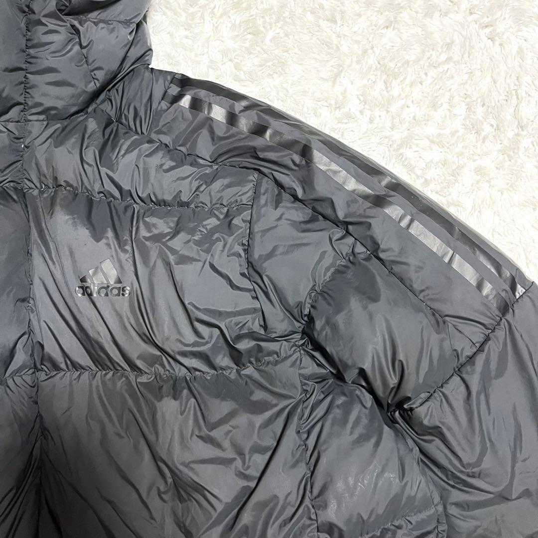 ✨激レア✨adidas ベンチコート 大きいサイズ 5XL ダウンジャケット 黒