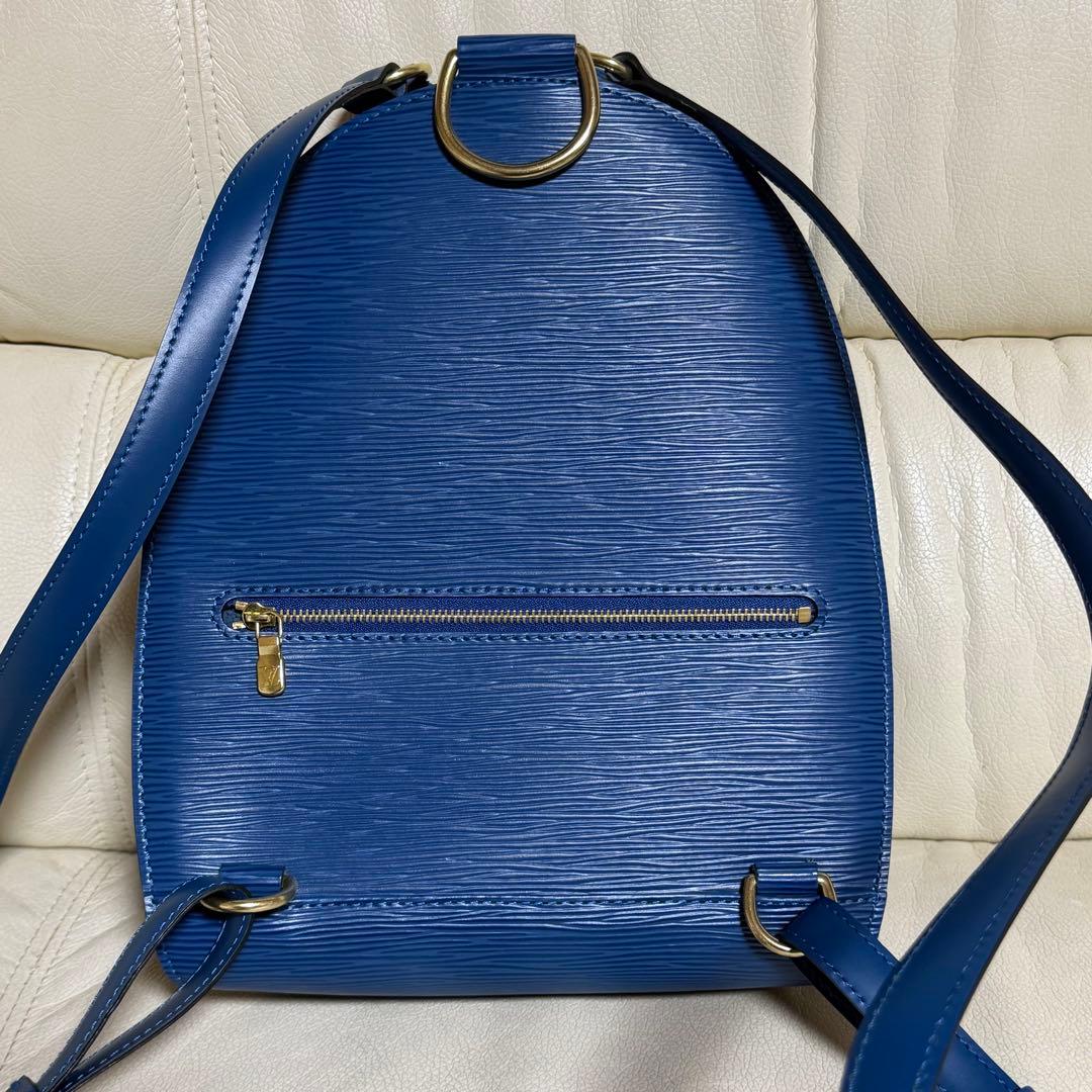 最終値下げ★【LouisVuitton】エピ　マビヨンリュックバックパックブルー