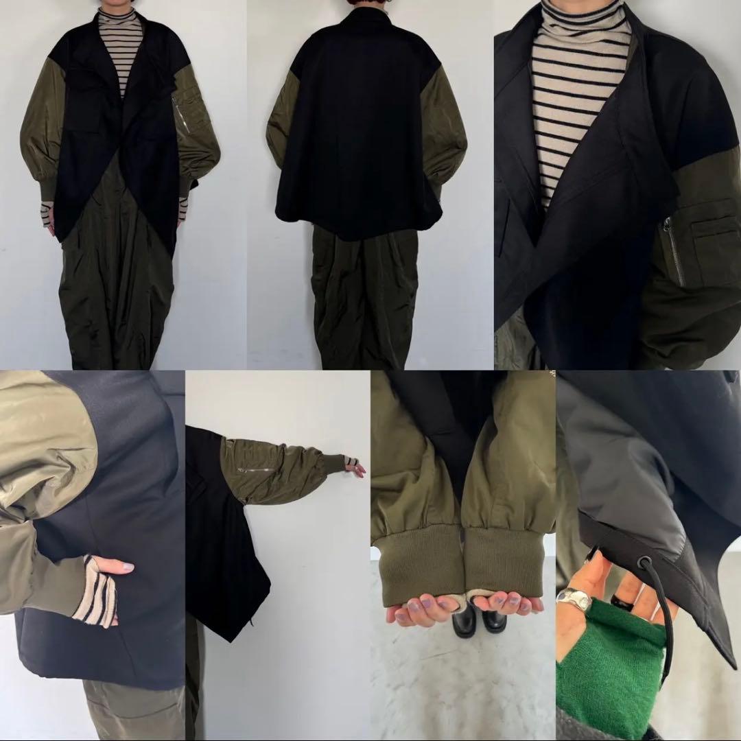 美品　docking military JK/blackkhaki CFT.