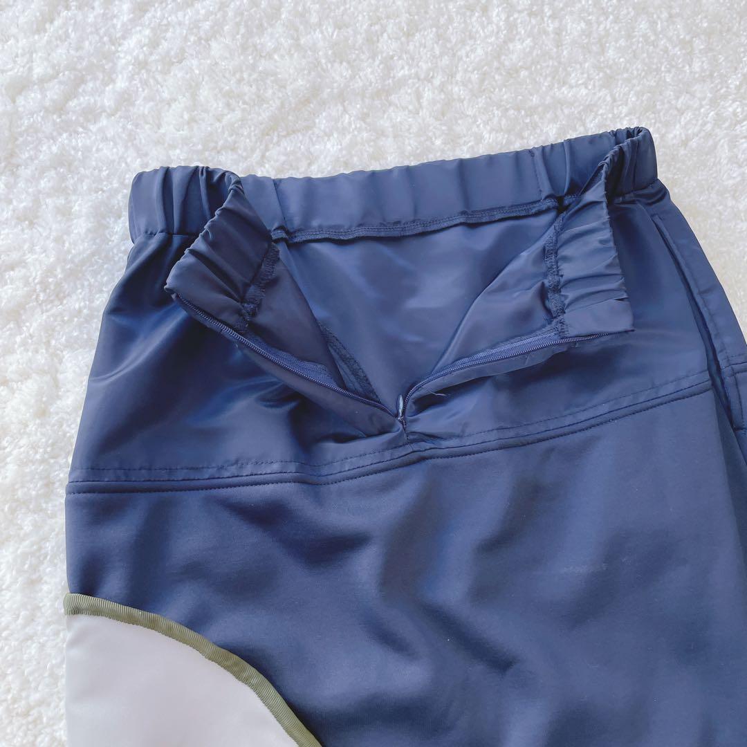 【未使用タグ付】un3d. アンスリード MA-1ドッキングカットスカート 変形