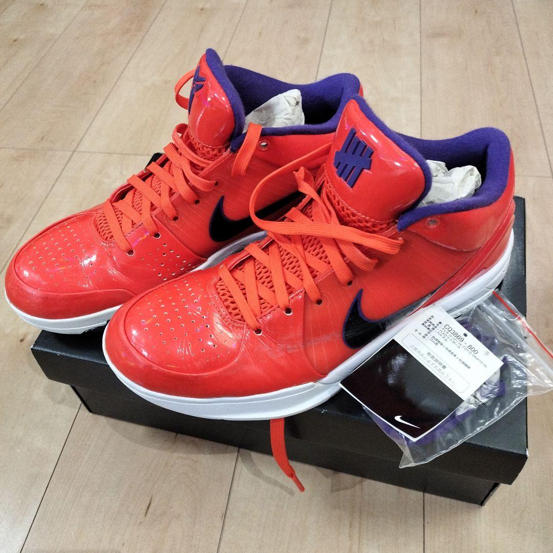 シューズ(男性用) Nike KOBE4 PROTRO UNDFTD PE