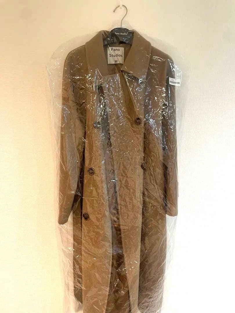 【完売品/未使用】Fano Studios キャメルスタンドカラーロングコート