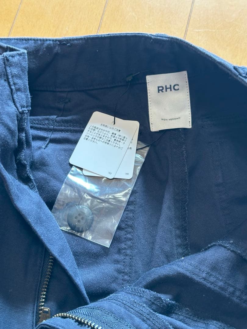 RHC ワイドミリタリーパンツ　ネイビー　sizeXS