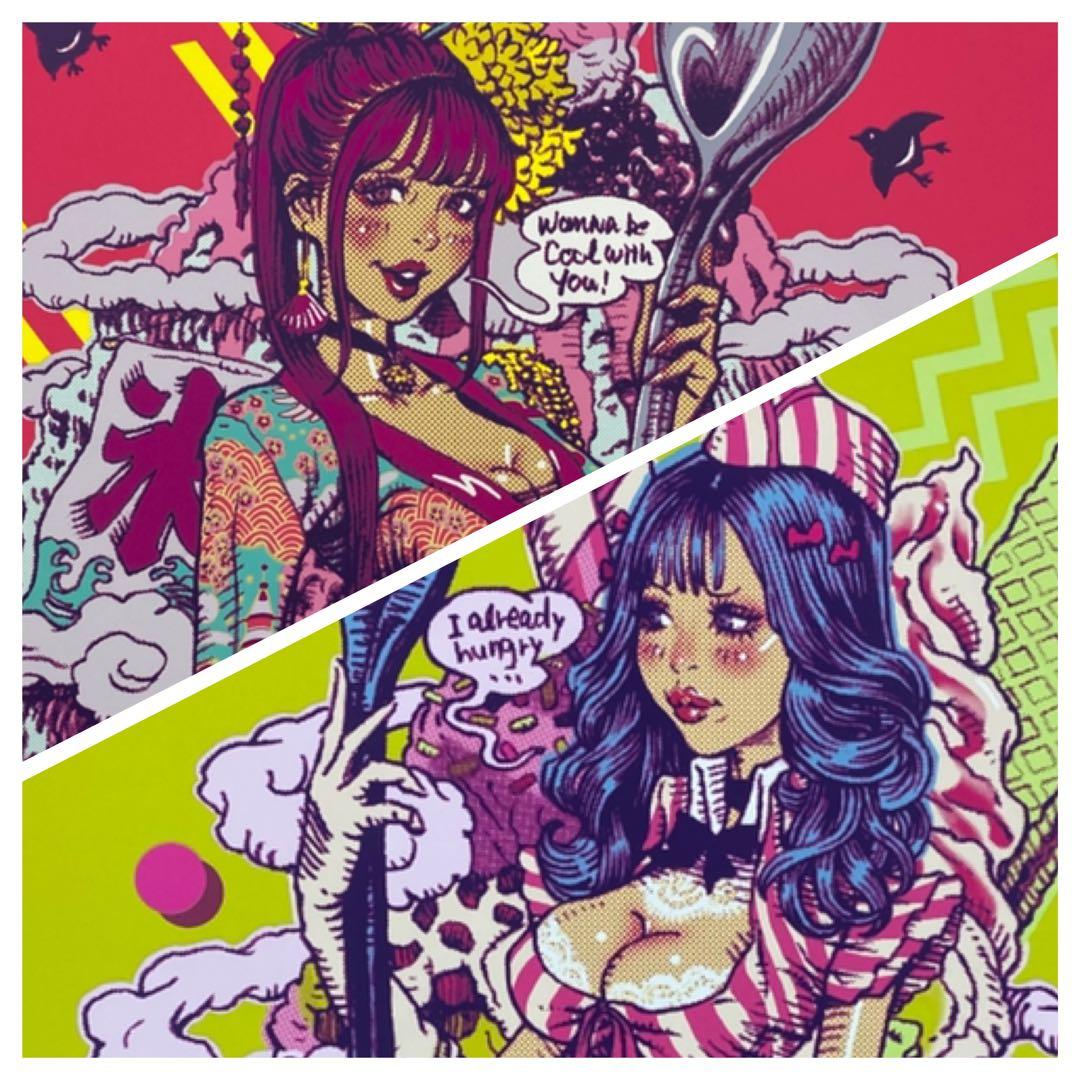 2枚セット ロッキンジェリービーン シルクスクリーン - メルカリ