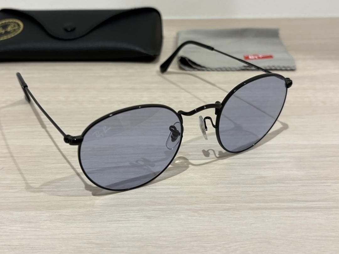 Ray-Ban 木村拓哉　ラウンドメタル RB3447 002/64
