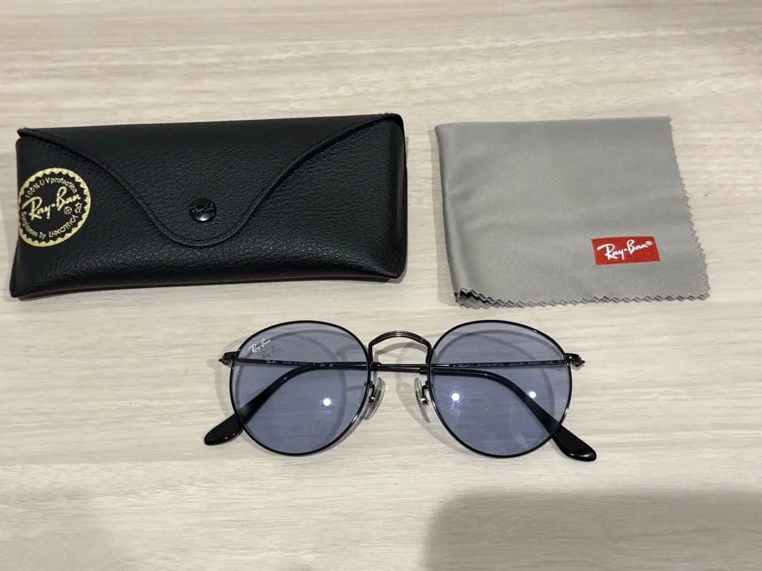Ray-Ban 木村拓哉　ラウンドメタル RB3447 002/64