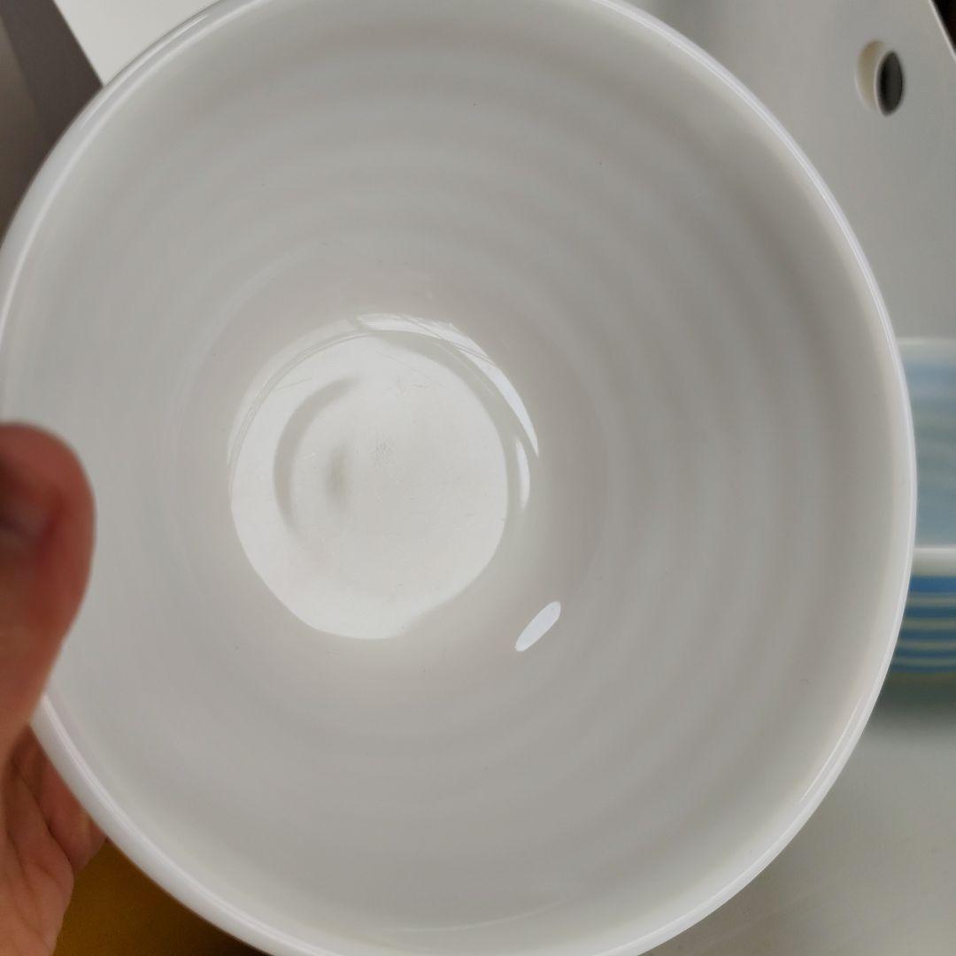 パイレックス　ストライプ　ボウル　3個