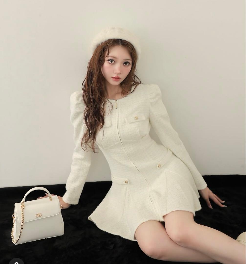 Zip puff mini onepiece エムエメ