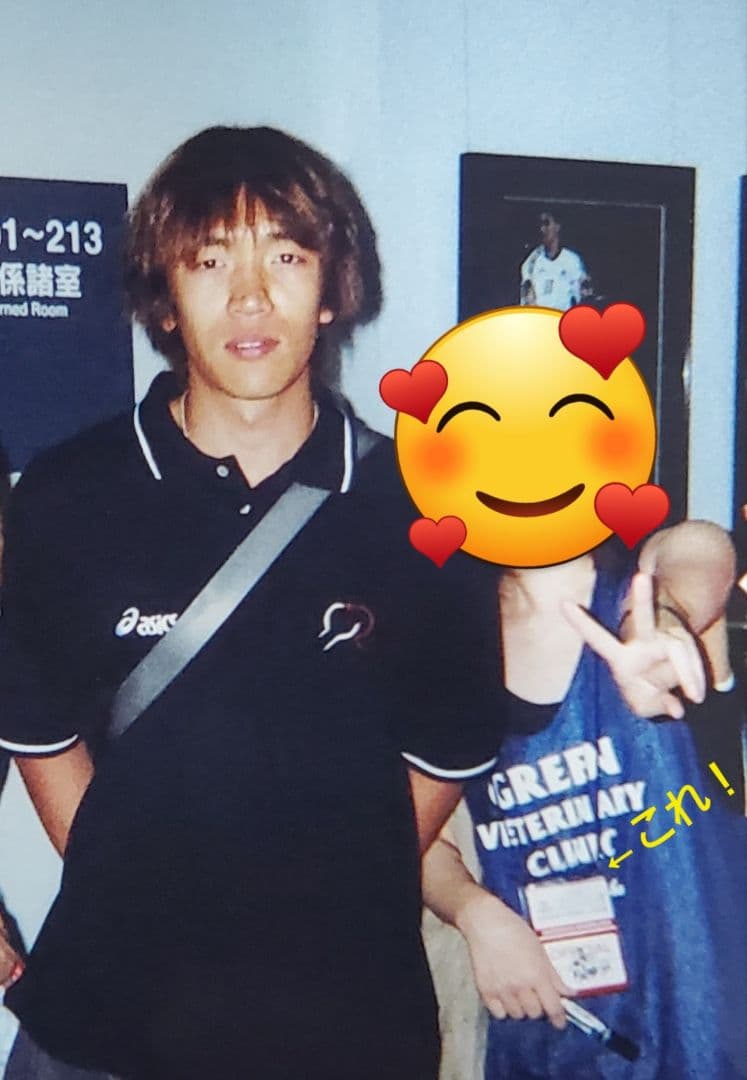 中村俊輔選手のサイン