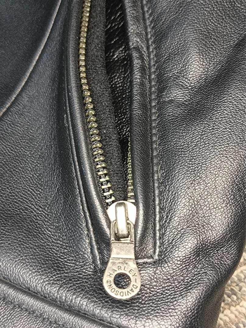 八5220【ハーレーダビッドソン】本革製ジャケット★希少★