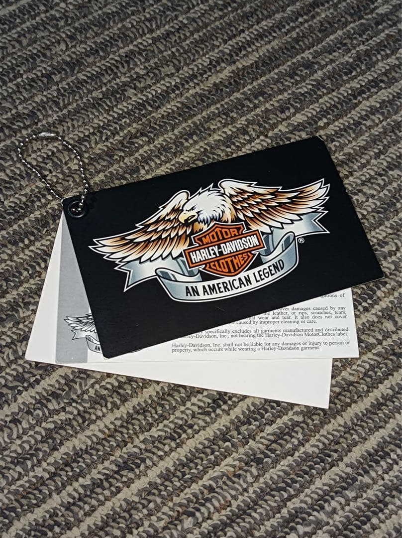 八5220【ハーレーダビッドソン】本革製ジャケット★希少★
