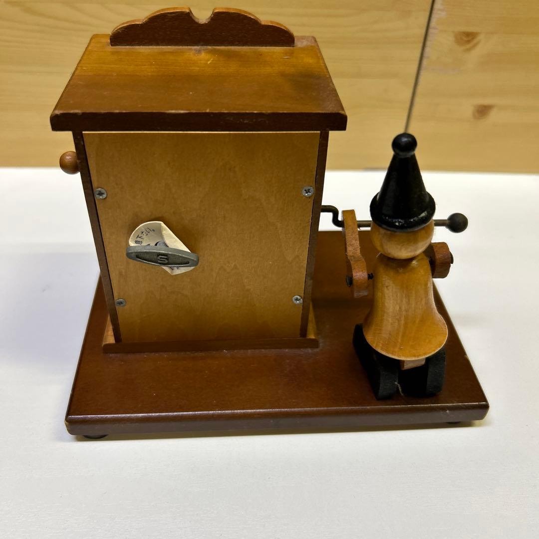 ピエロのからくりオルゴールの置物 - メルカリ