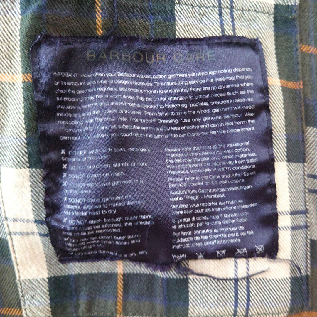 【美中古】バブアー　ビデイル　セージグリーン　36