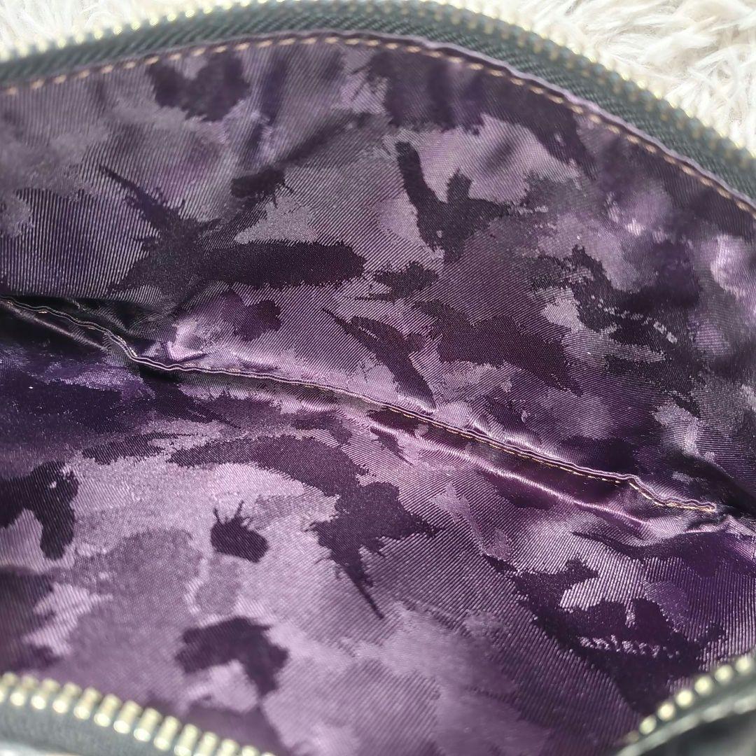 aniary/アニアリ ショルダーバッグ ハーフムーン　肩掛け　ブラック