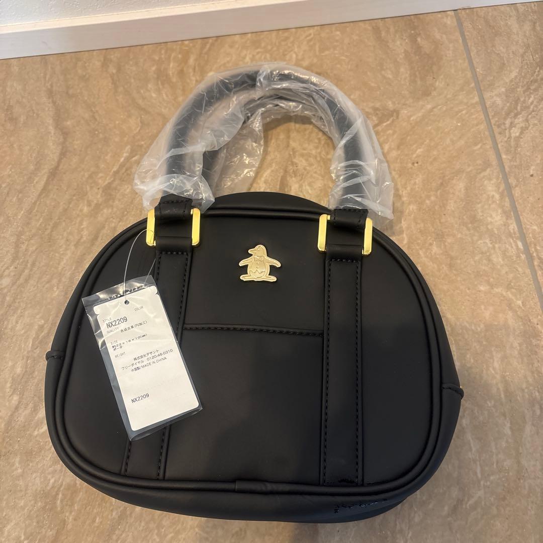 新品未使用　かわいいマンシングカートバッグ　黒　お値下げ中