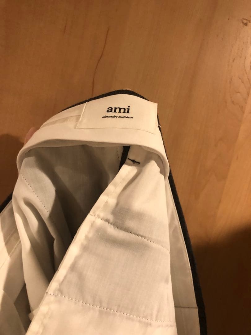 ami paris アミパリス シガレットフィットパンツ