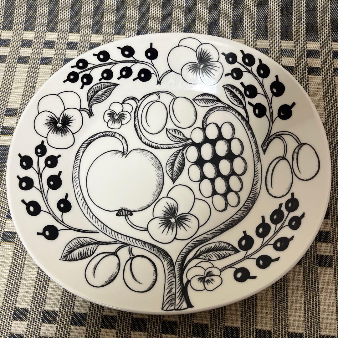 Arabia /Paratiisiオーバルプレート25cm3枚セットパラティッシ