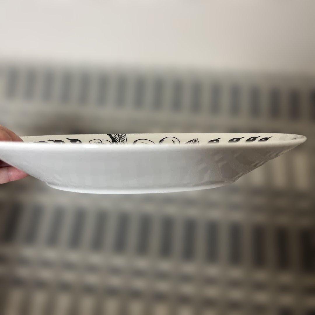 Arabia /Paratiisiオーバルプレート25cm3枚セットパラティッシ