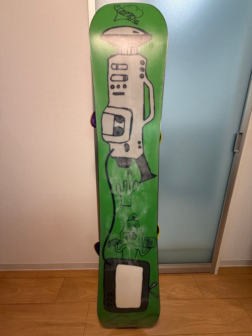 SALOMONサロモン スノーボード 151cm FLUX DSビンディング付き