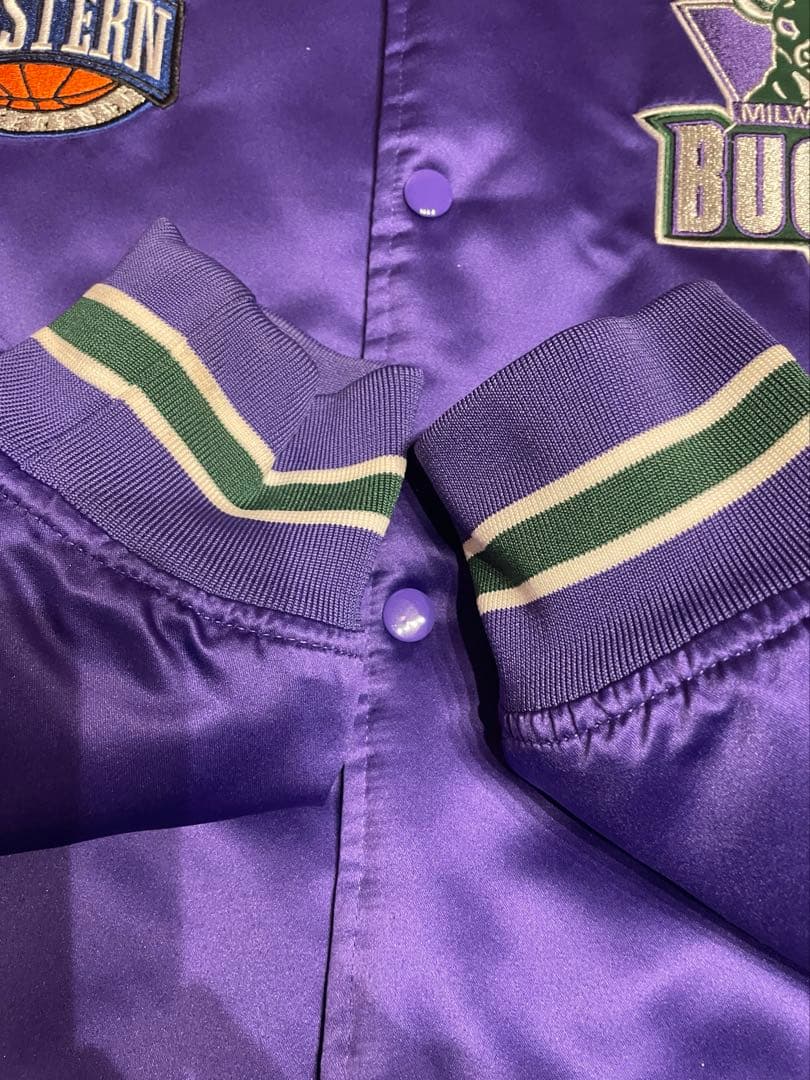 チキンミッシェル＆ネス　ミルウォーキーバックススタジャン