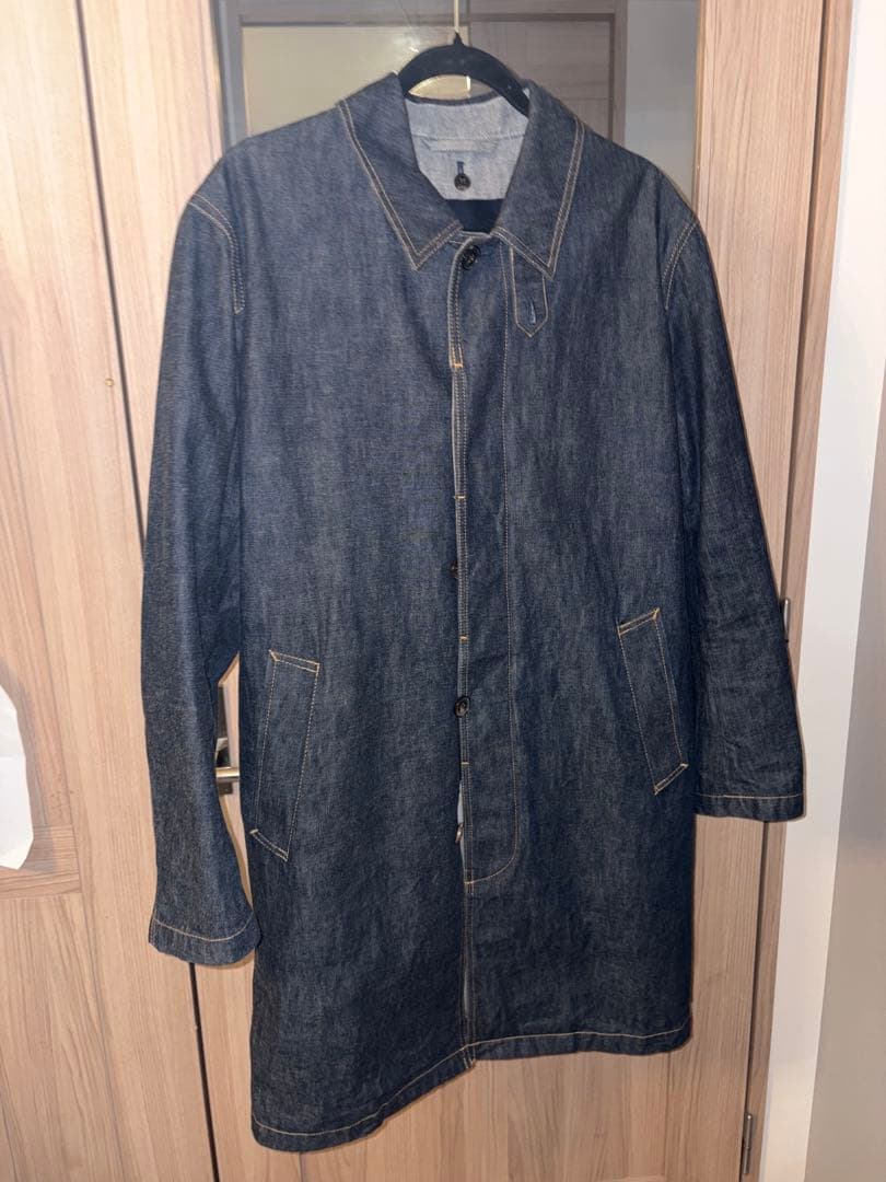 マッキントッシュ　デニムステンカラーコート　サイズ42