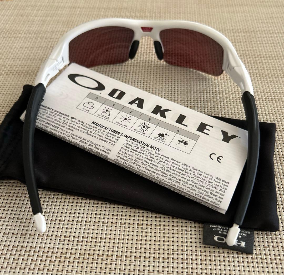 Oakley Flak XXS ポリッシュホワイト