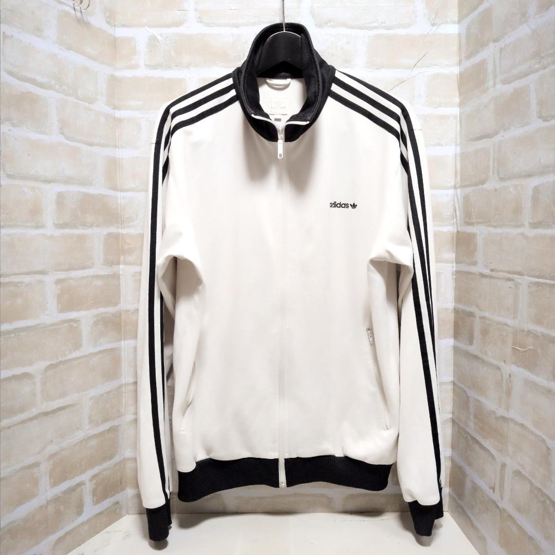 ★在原みゆ紀着 00’s【アディダス】ヴィンテージ トラックジャケット L 白