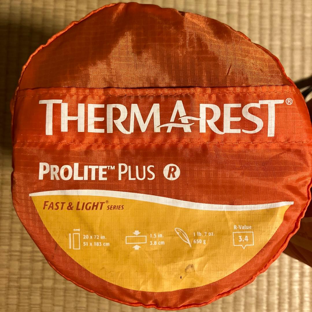【THERMAREST PROLITE PLUS R　＆　Wr　2個セット】