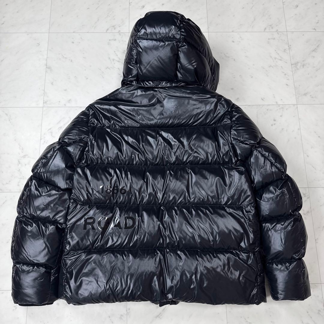 美品 バーバリー 現行 ダウンジャケット ホースフェリー ブラック Lサイズ